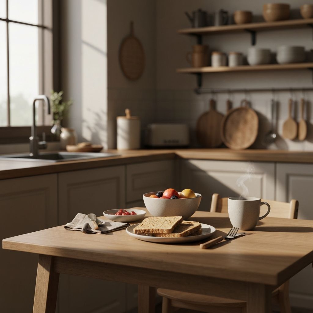 Conceptual image of daily routine activities